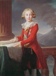 Porträtt av Francis I av de två Sicilierna